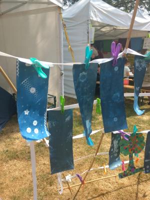 Walthamstow Garden Party - Light Blue Pictures (for Artillery)