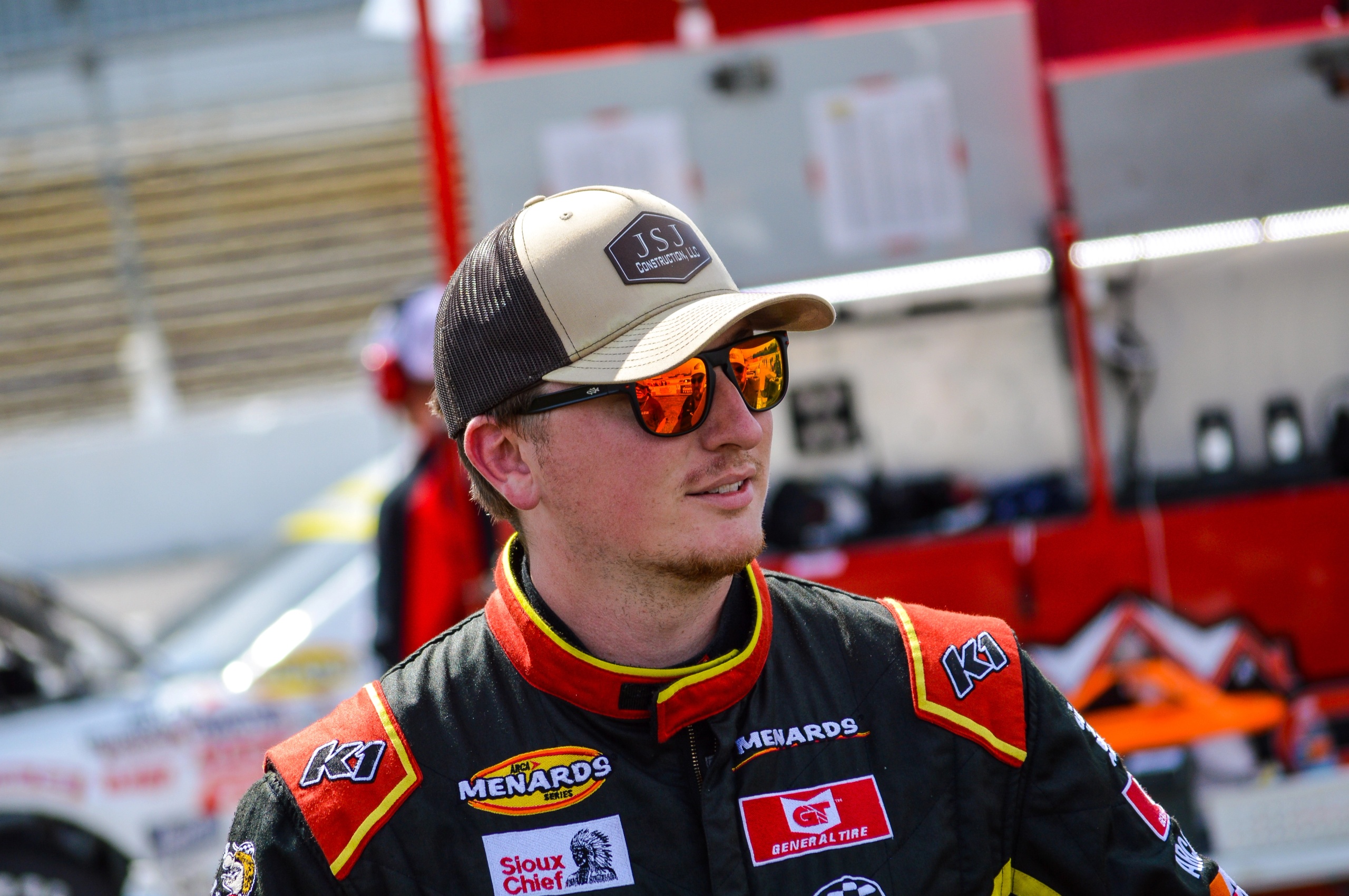 Jackson McLerran candid photo at race