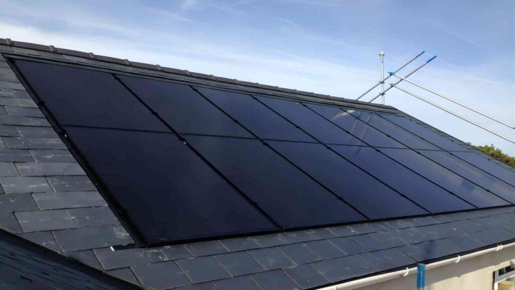 Solar panel installation