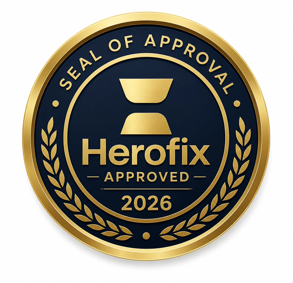 Herofix seal of approval 2026