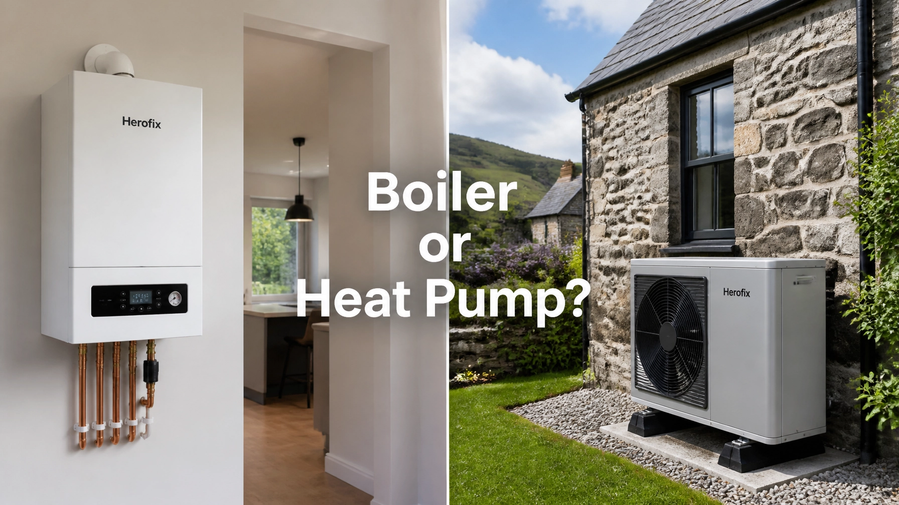 Boilers vs heat pumps