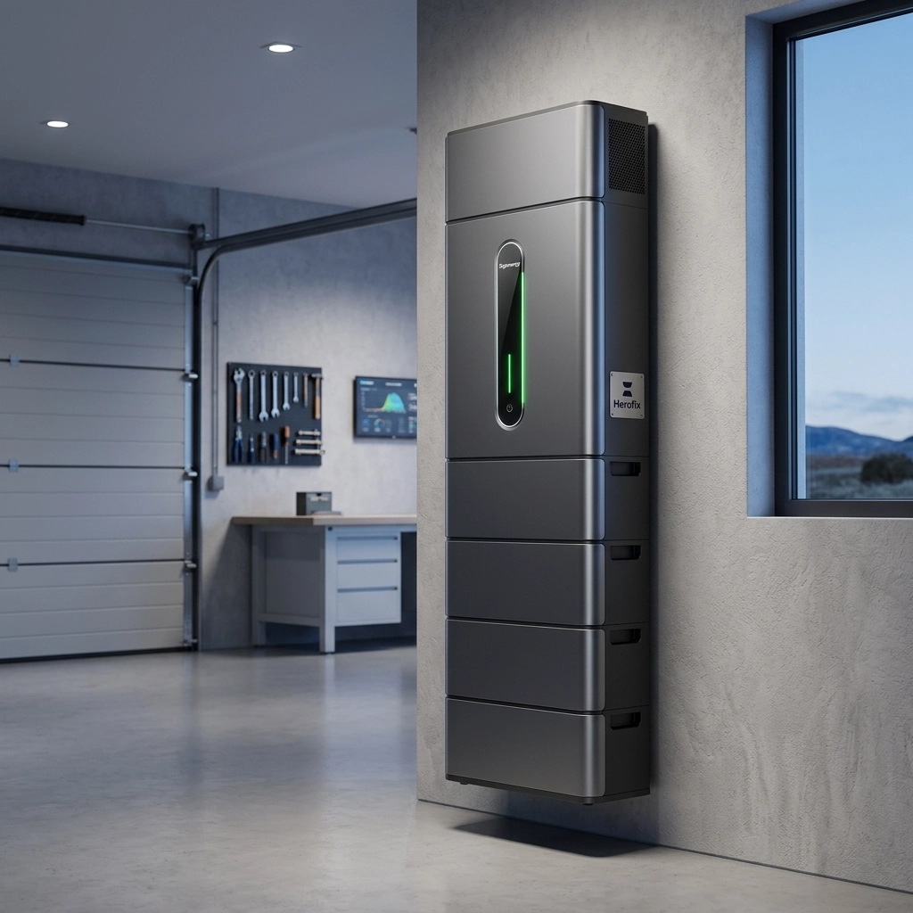 Solar panel battery