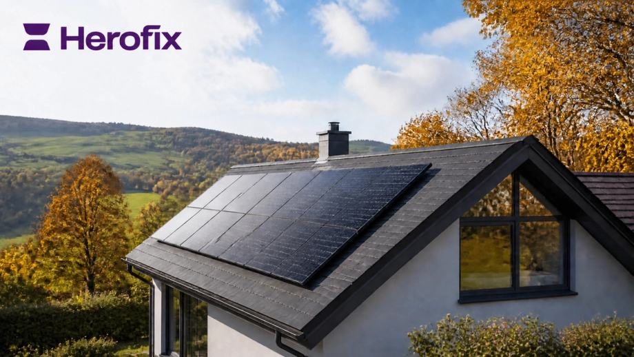 Herofix solar panels perthshire