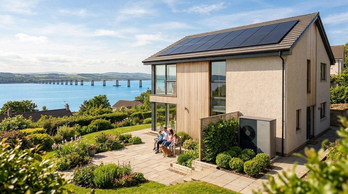 Dundee net zero plan home with eco energy solutions