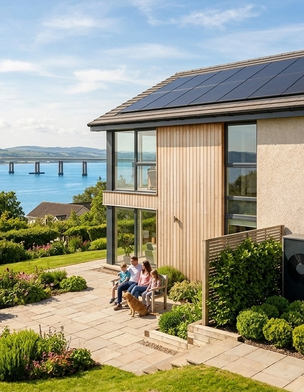 Dundee net zero plan home with eco energy solutions