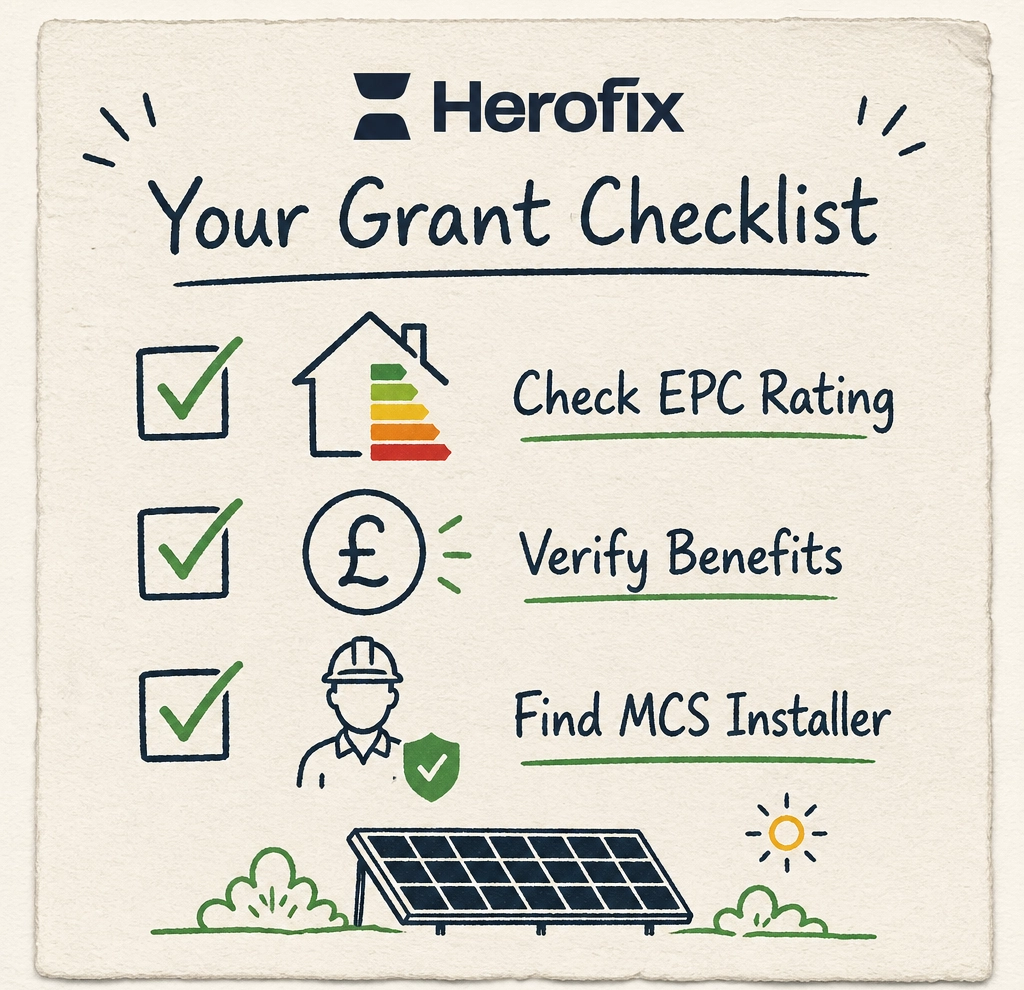Herofix grant checklist