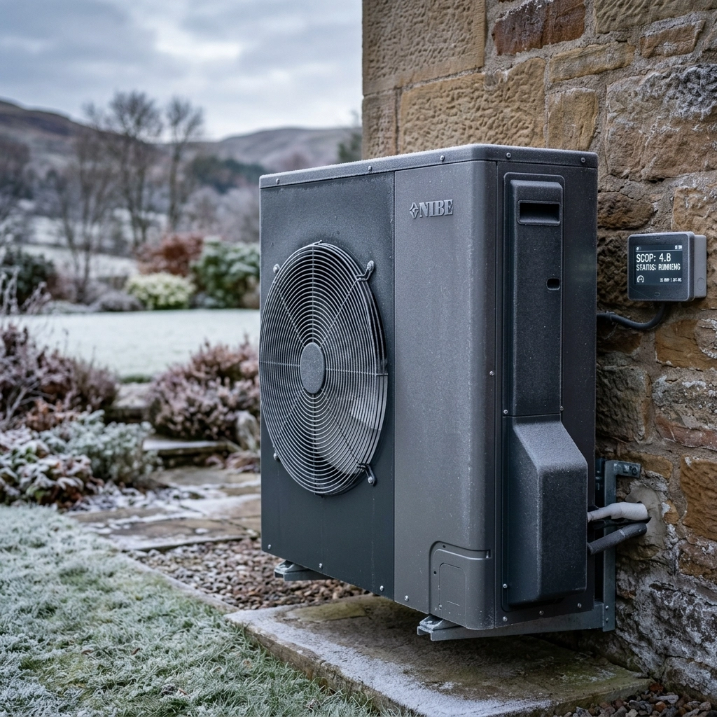 Heat pump in the cold