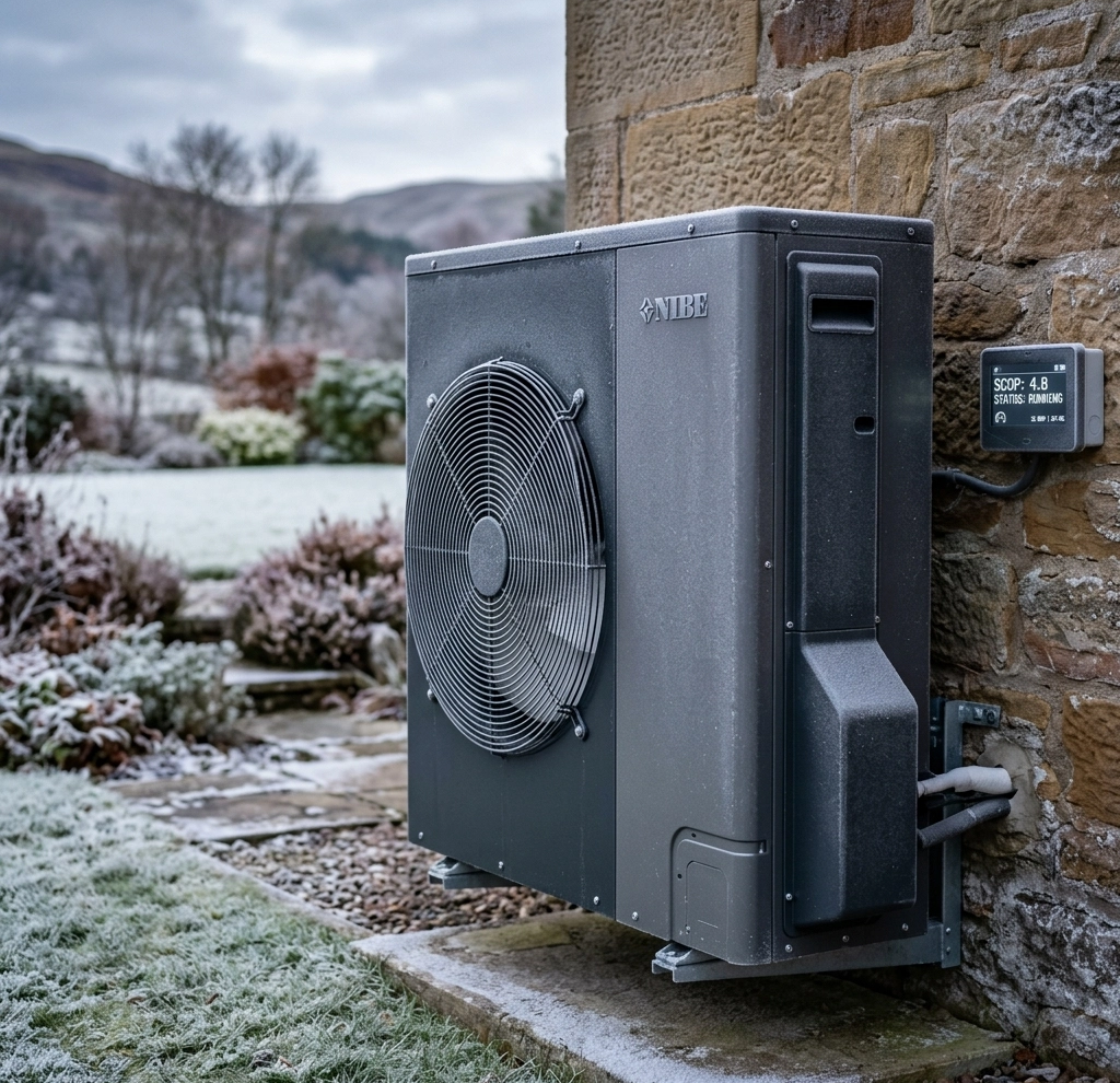 Heat pump in the cold