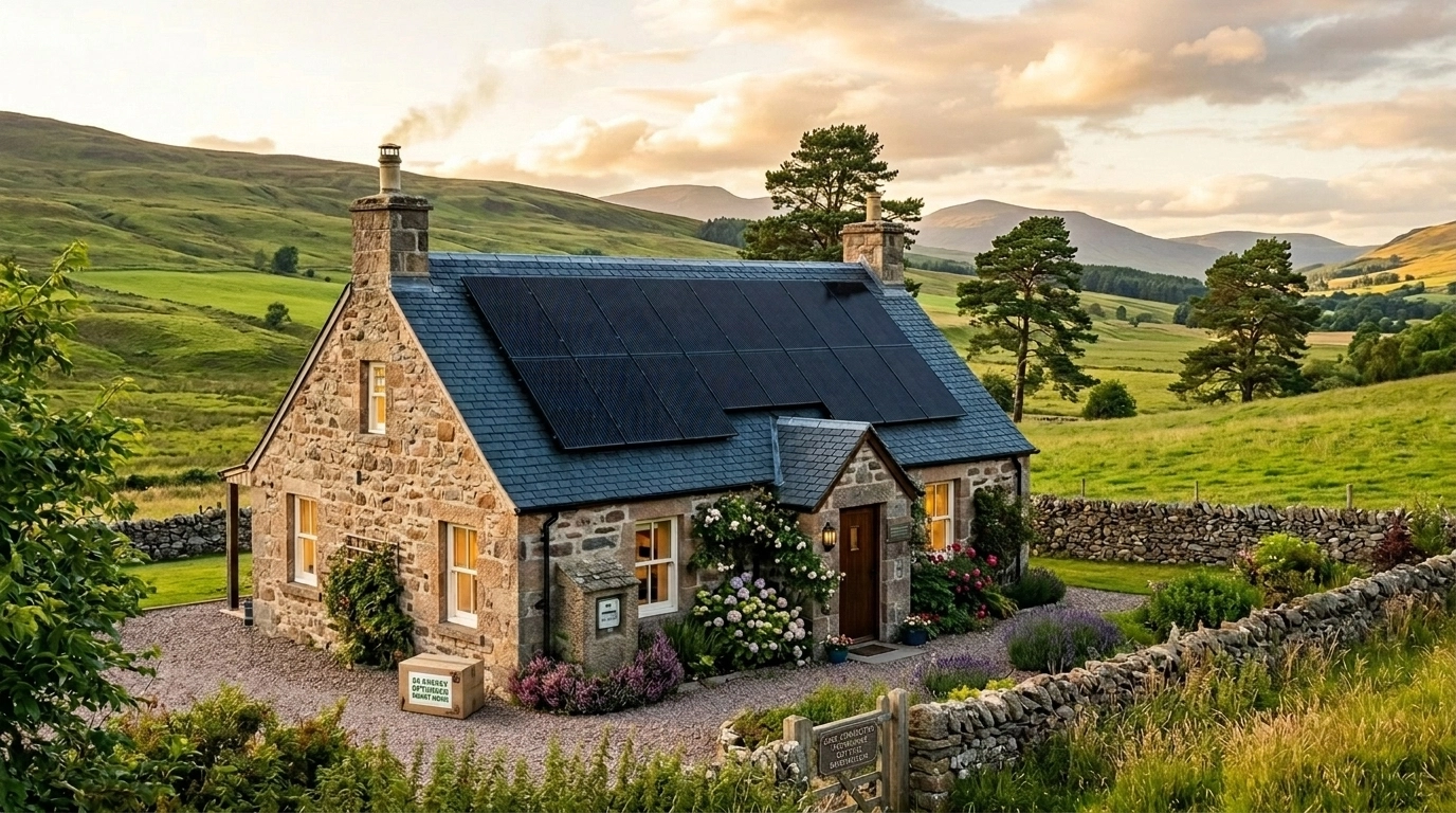 Perthshire Stone Cottages: The Solar & Insulation Secret