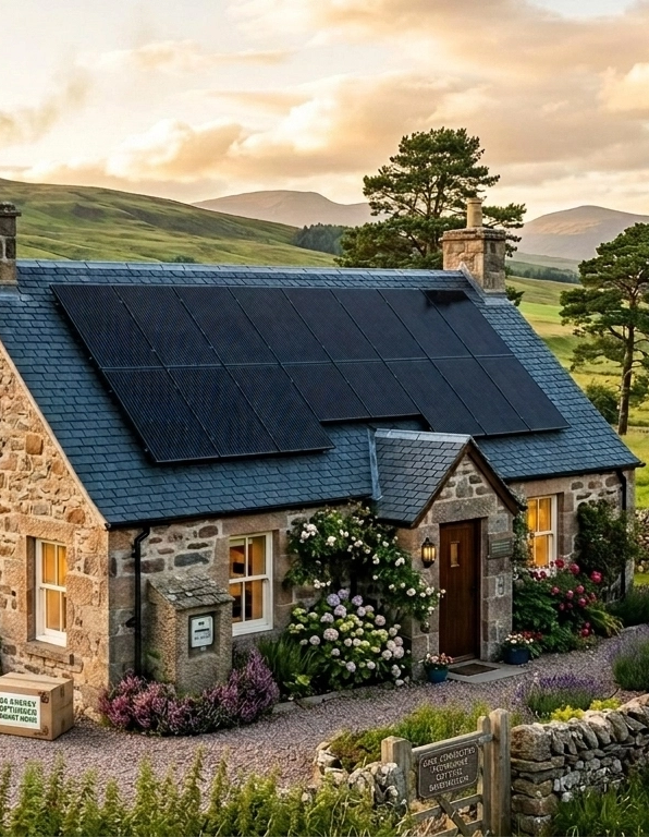 Perthshire Stone Cottages: The Solar & Insulation Secret