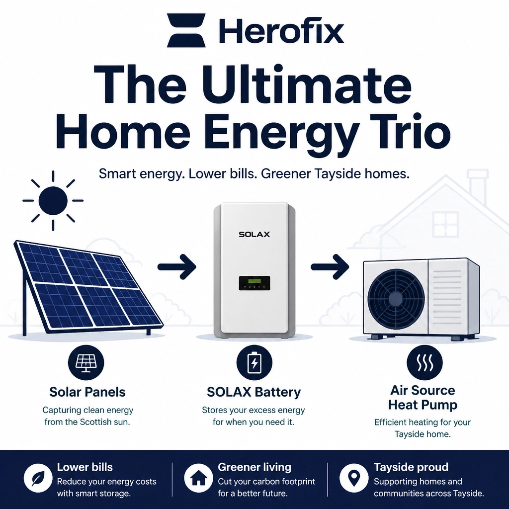 Ultimate energy trio - solax battery