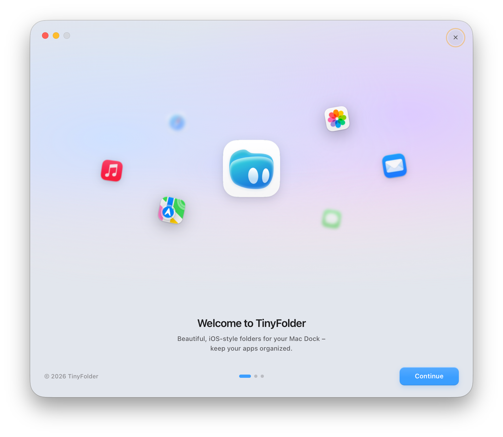 TinyFolder macOS App