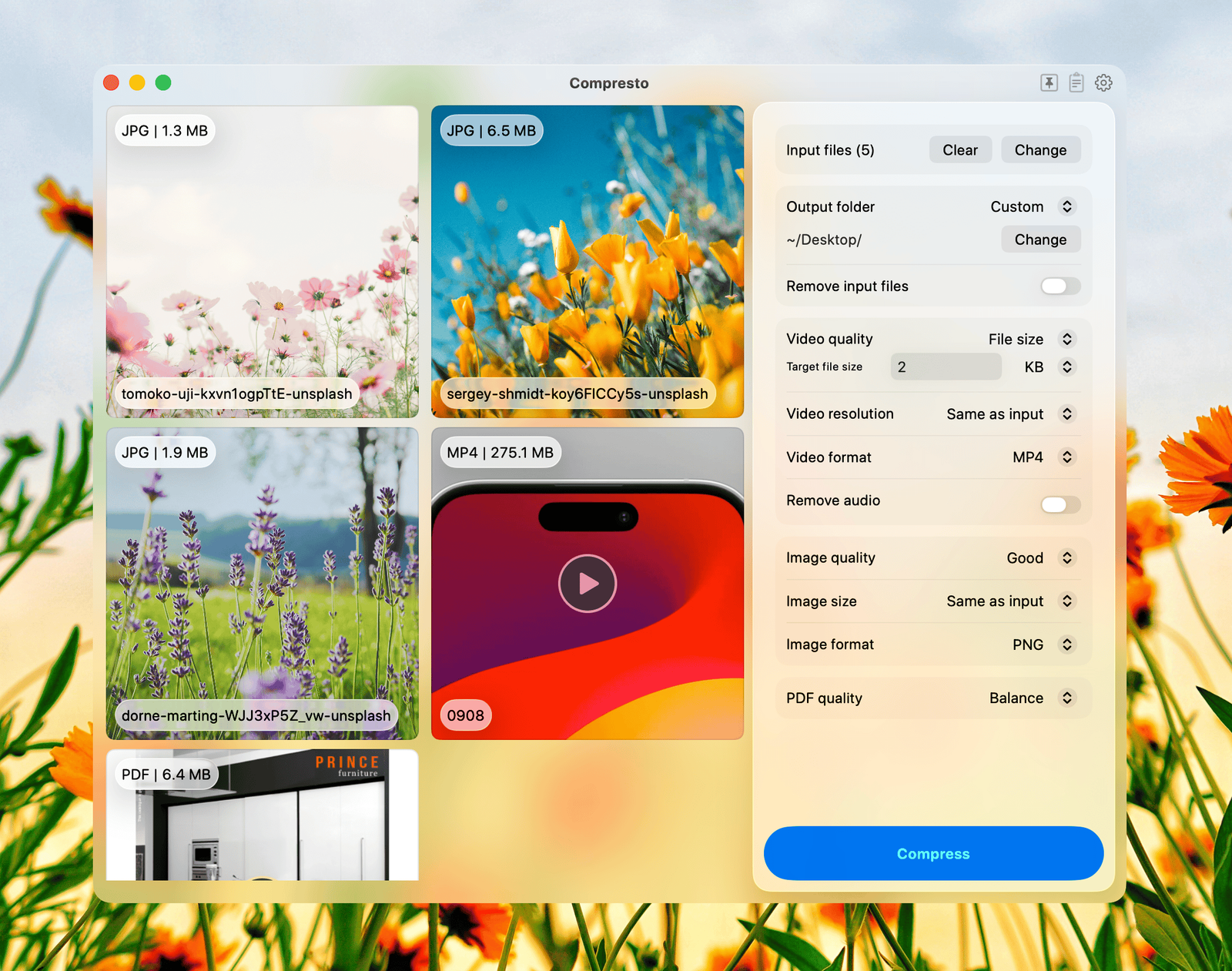 Compresto macOS App