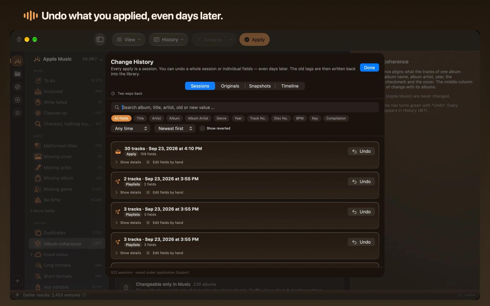 Truffle Music Tag Editor