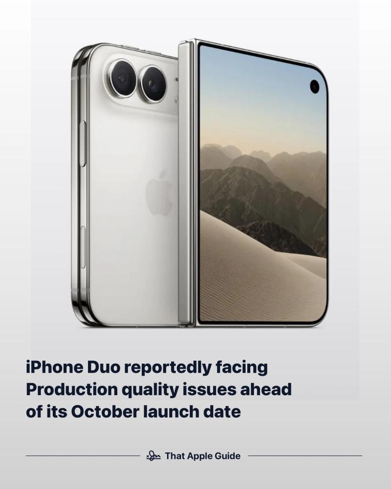 iPhone duo reportedly having production issues related to quality 