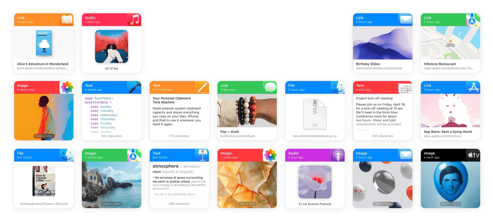 ￼￼Paste Clipboard manager for Mac, iPhone, & iPad