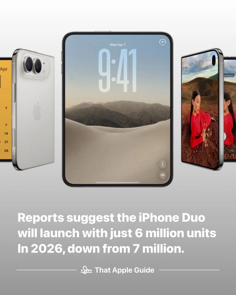 Reports suggest the iPhone duo will launch with just 6 million units