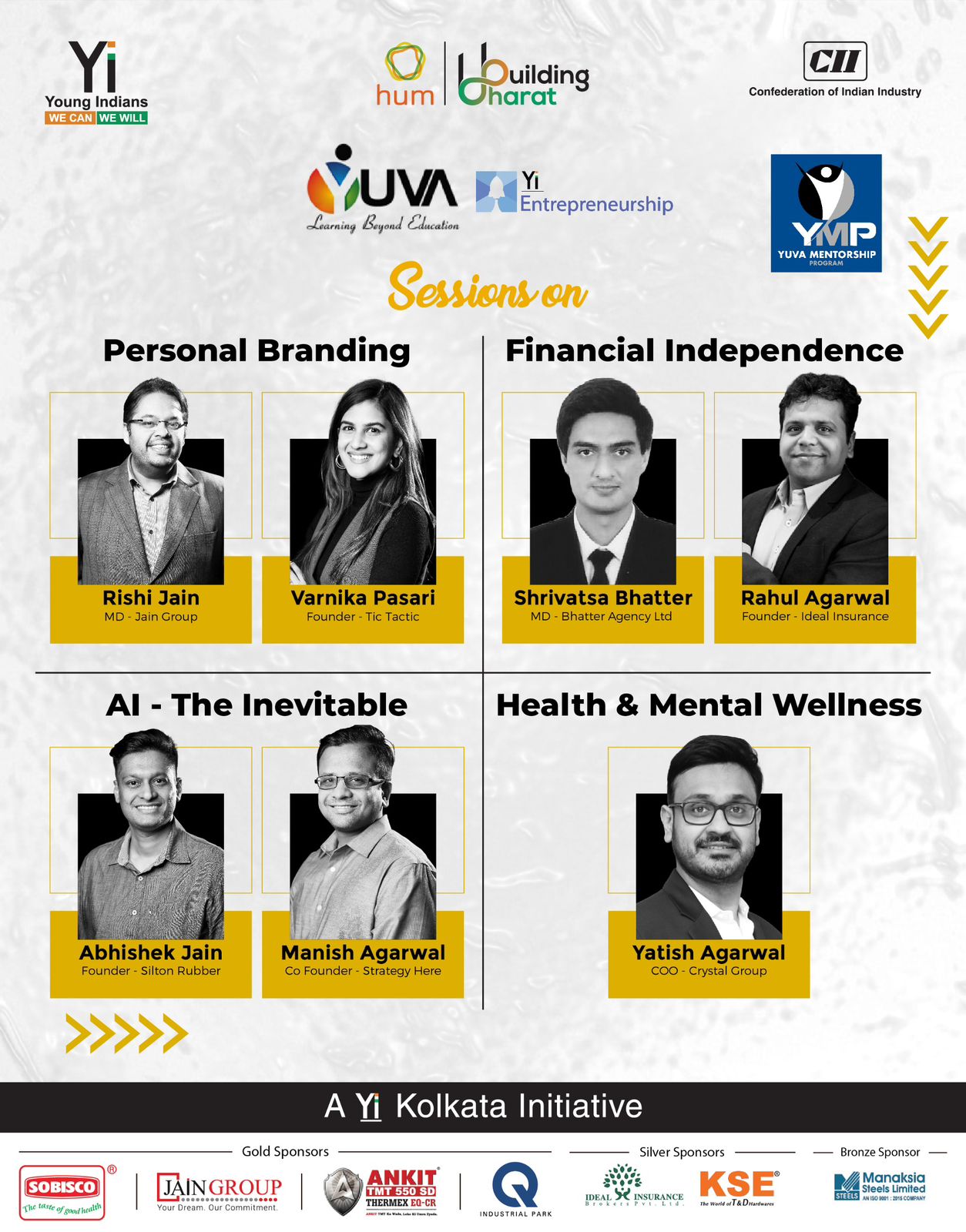 Introducing the Topics and Speakers of the YMP!