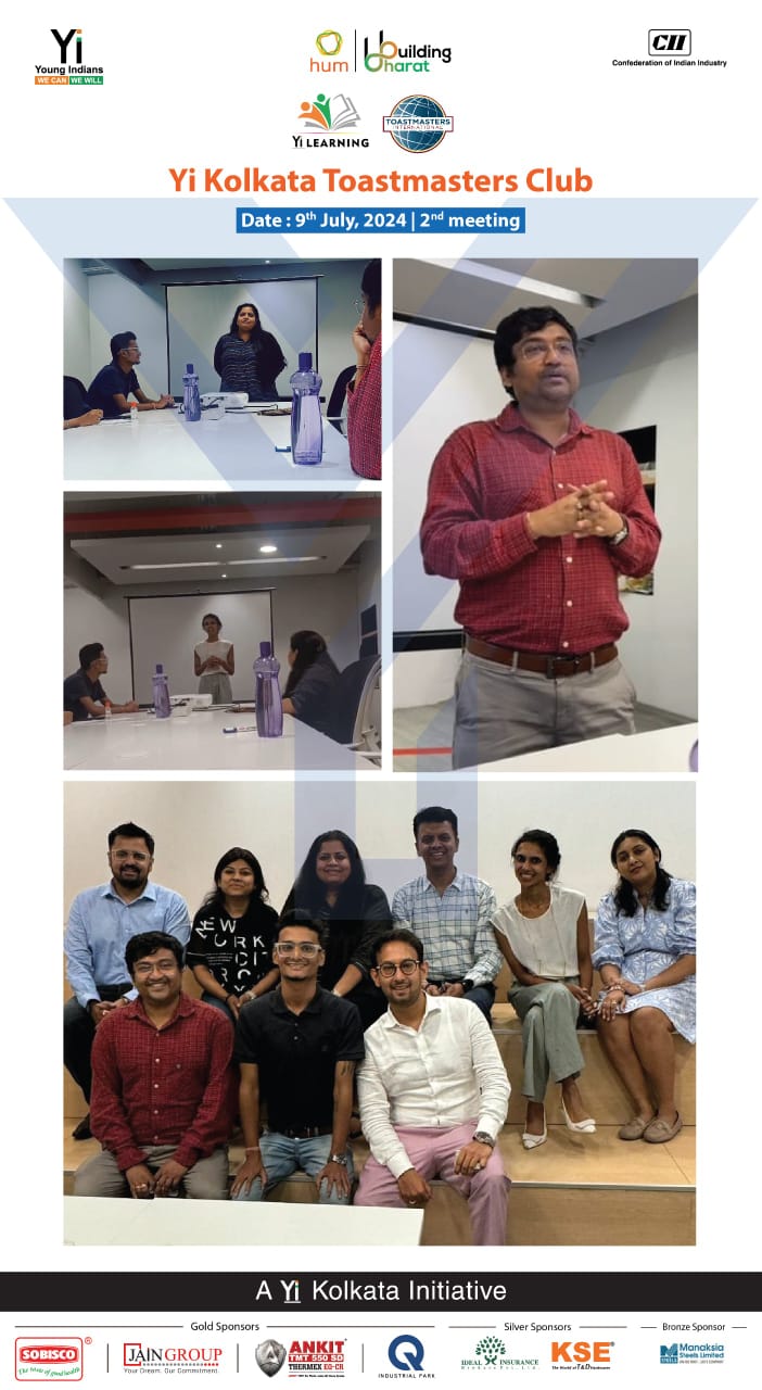 Yi24 | 2nd Meeting of Yi Kolkata Toastmasters Club