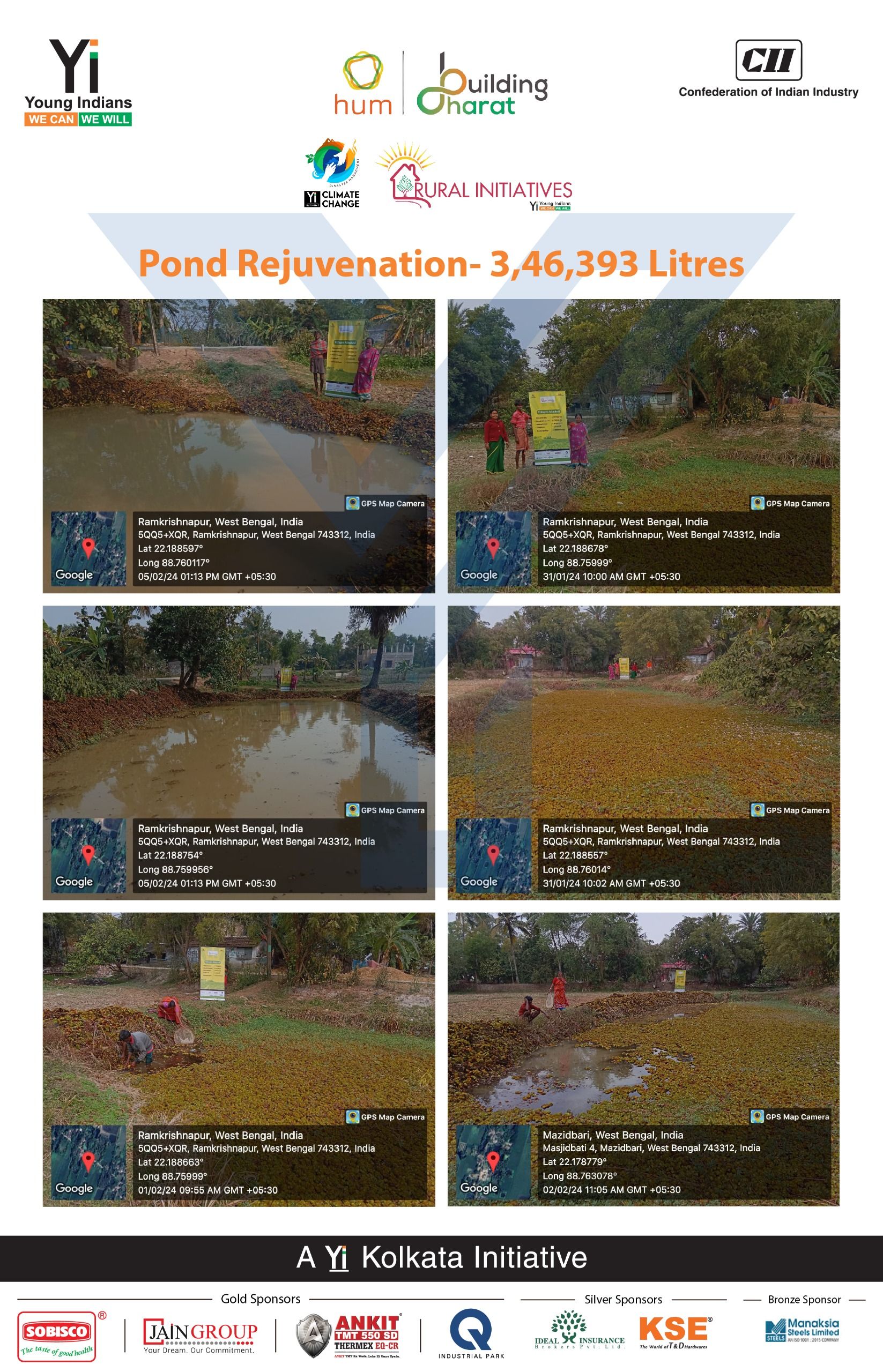 Yi24 | Rural Initiative - Pond Rejuvenating
