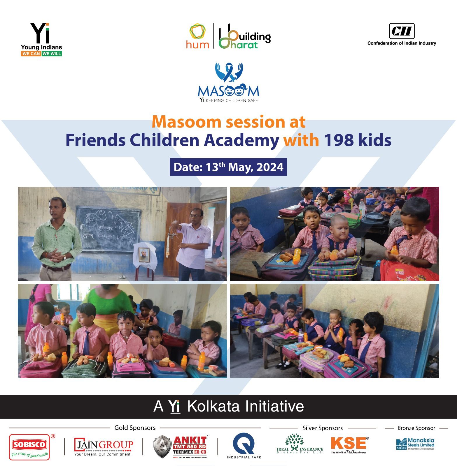Yi24 | Masoom - Awareness Session at Friends Children Academy with 198 Students