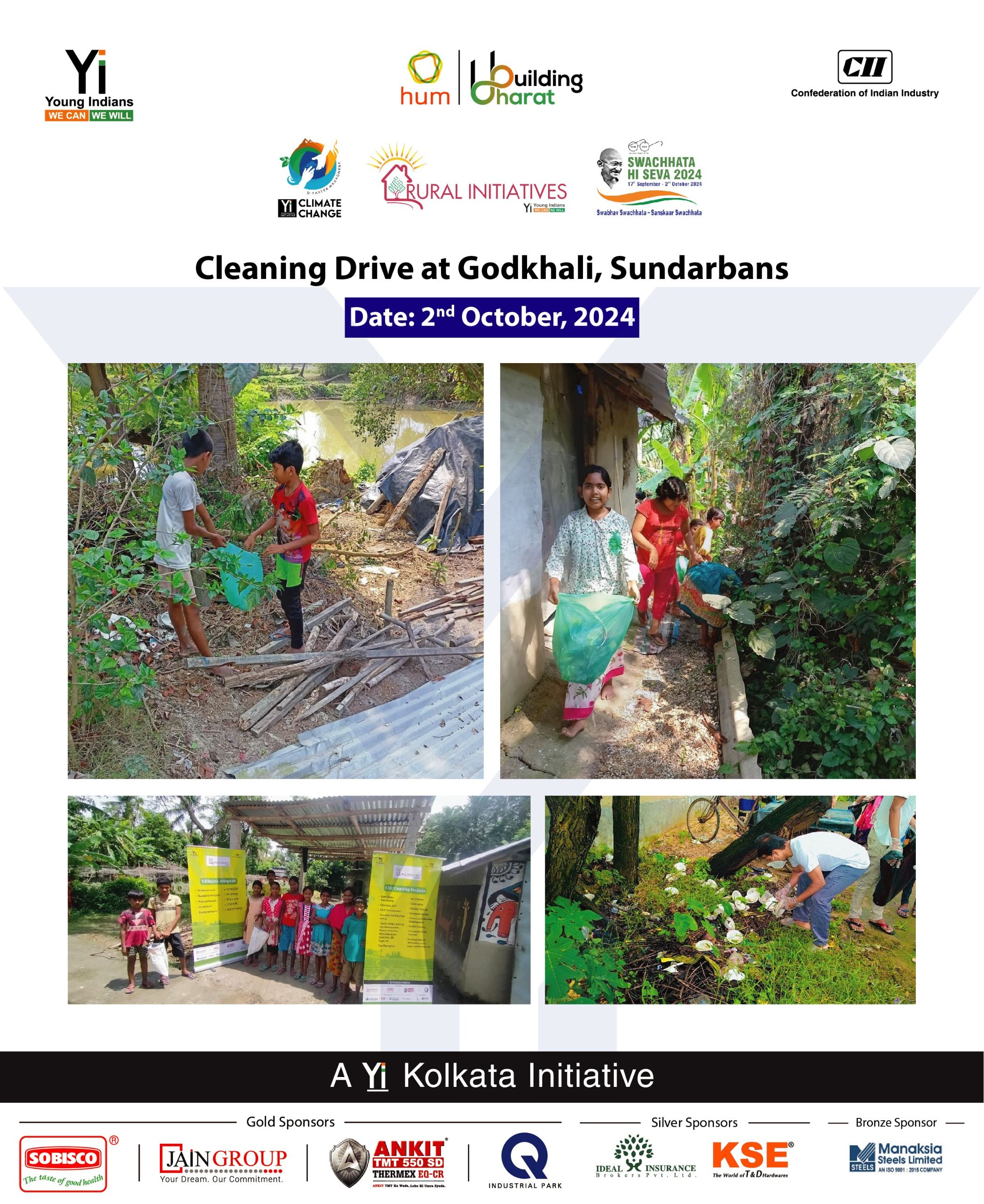 Yi24 | Cleanliness Drive at Godkhali