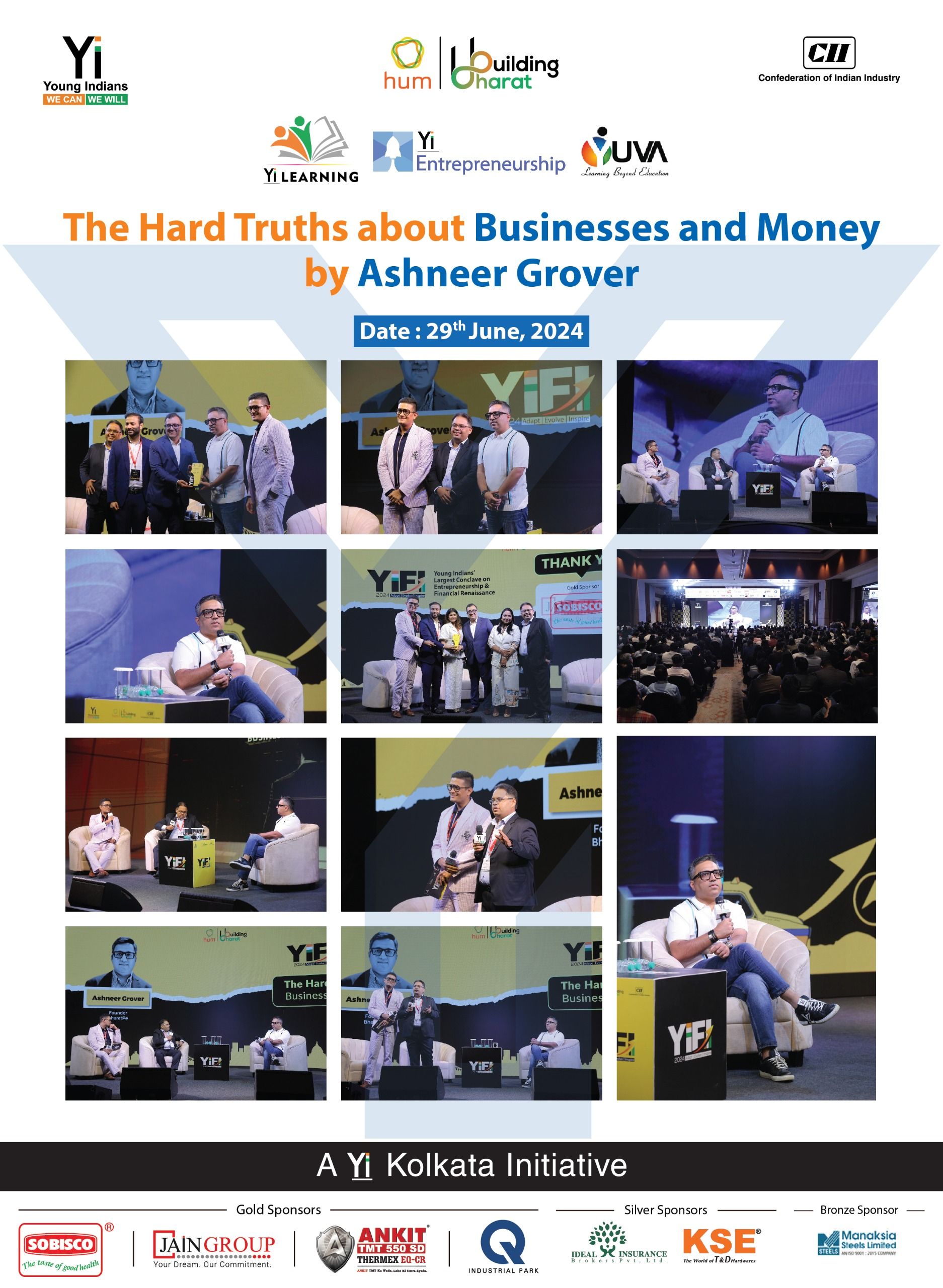 Yi24 | The Hard Truths about businesses and money by Ashneer Grover