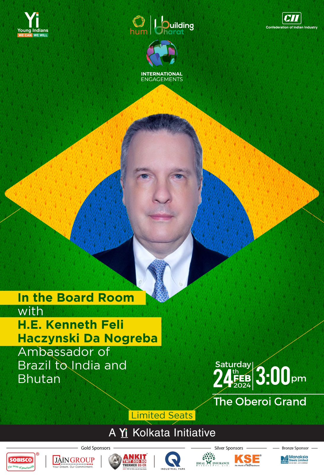 Yi24 | International Engagements - Meeting with Ambassador of Brazil to India and Bhutan