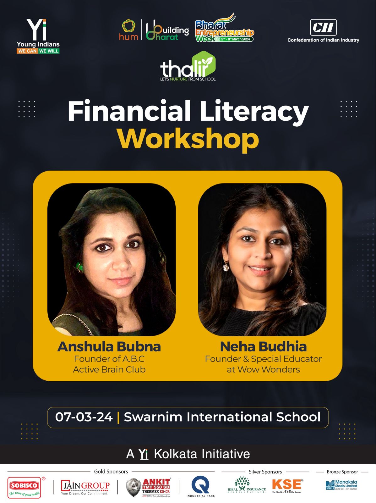 Yi24 | Financial Literacy - Bharat Entrepreneurship Week
