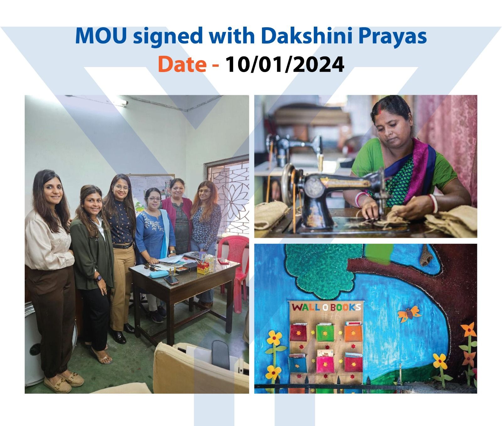Yi24 | Thalir Signs MOU with Dakshini Prayas!