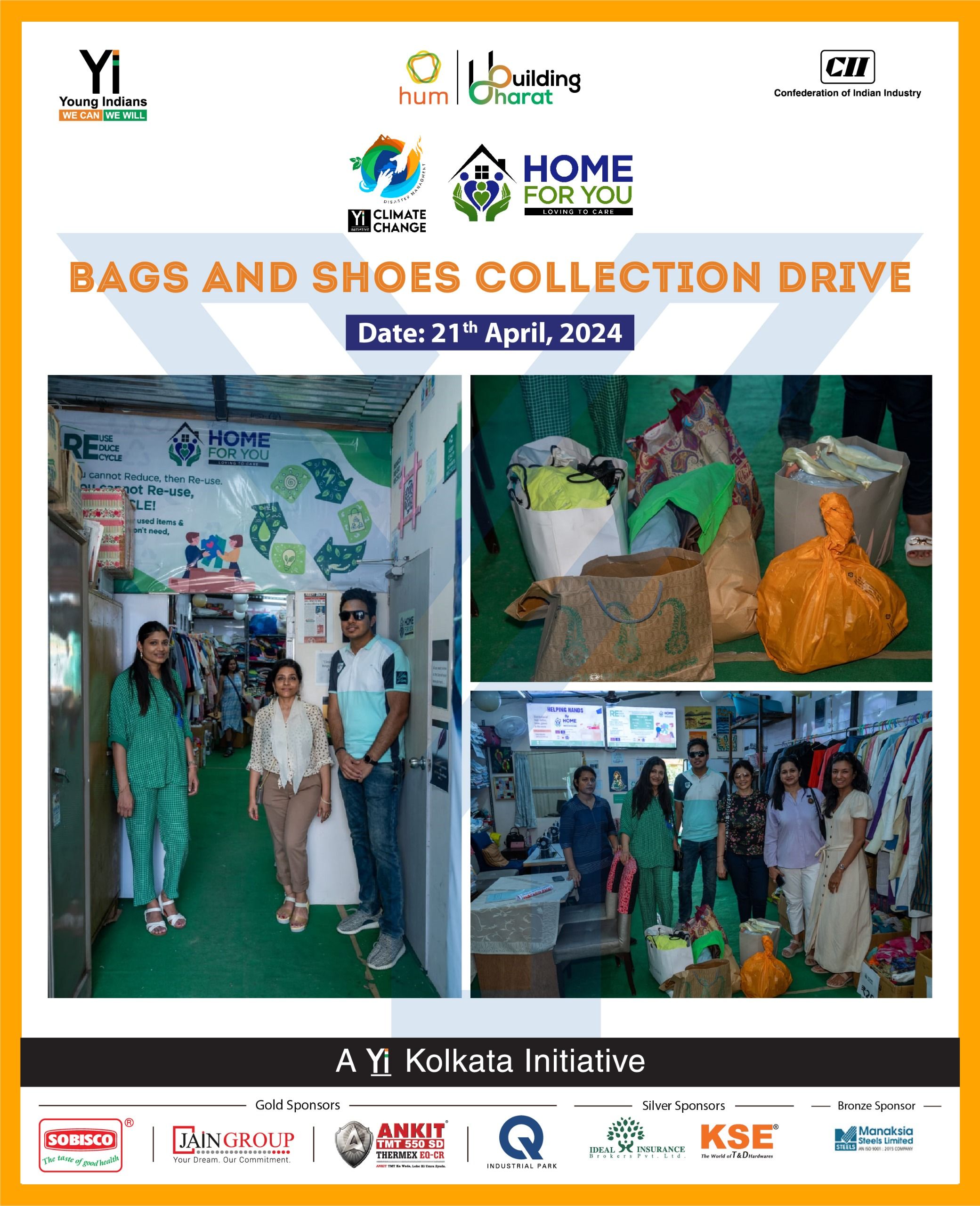 Yi24 | Climate Change - Bags and Shoes Collection Drive
