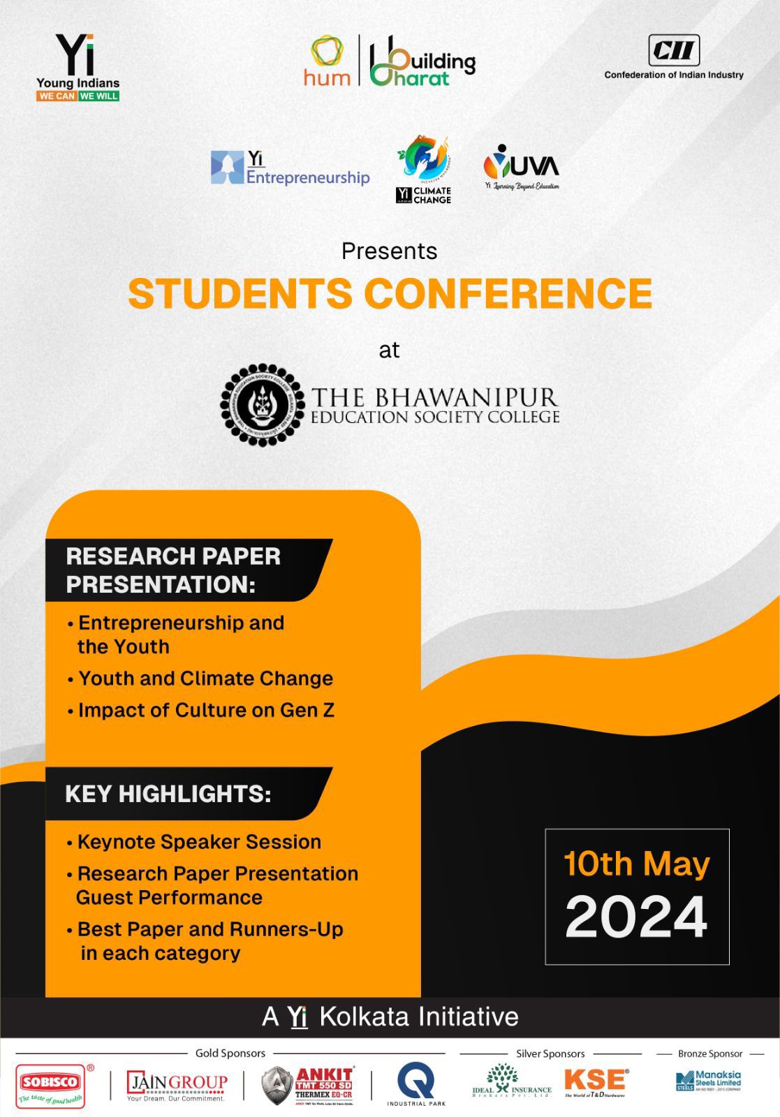 Yi24 | Entrepreneurship, Climate Change & Yuva Presents Students Conference