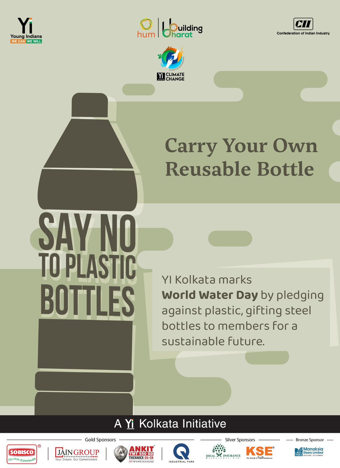 Yi24 | Say no to Plastic Bottles