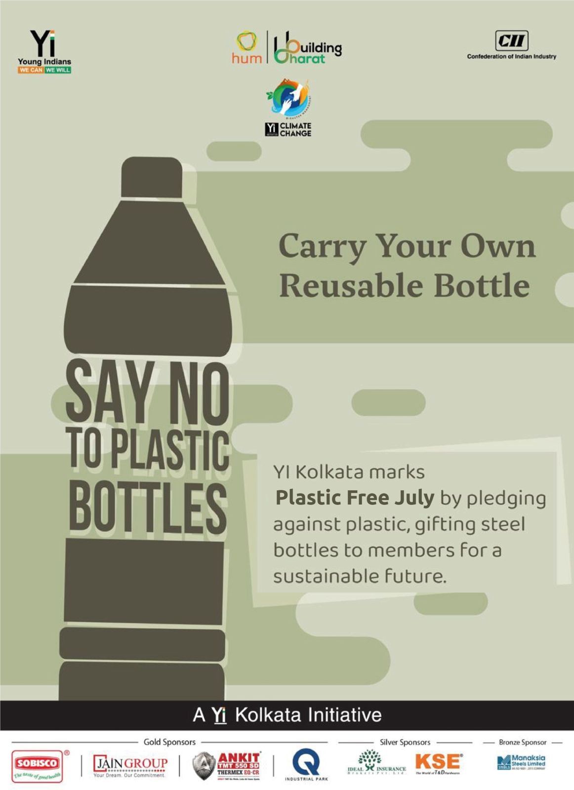 Plastic-Free July Initiative: Distribution of Steel Bottles and Extended E-Waste Collection