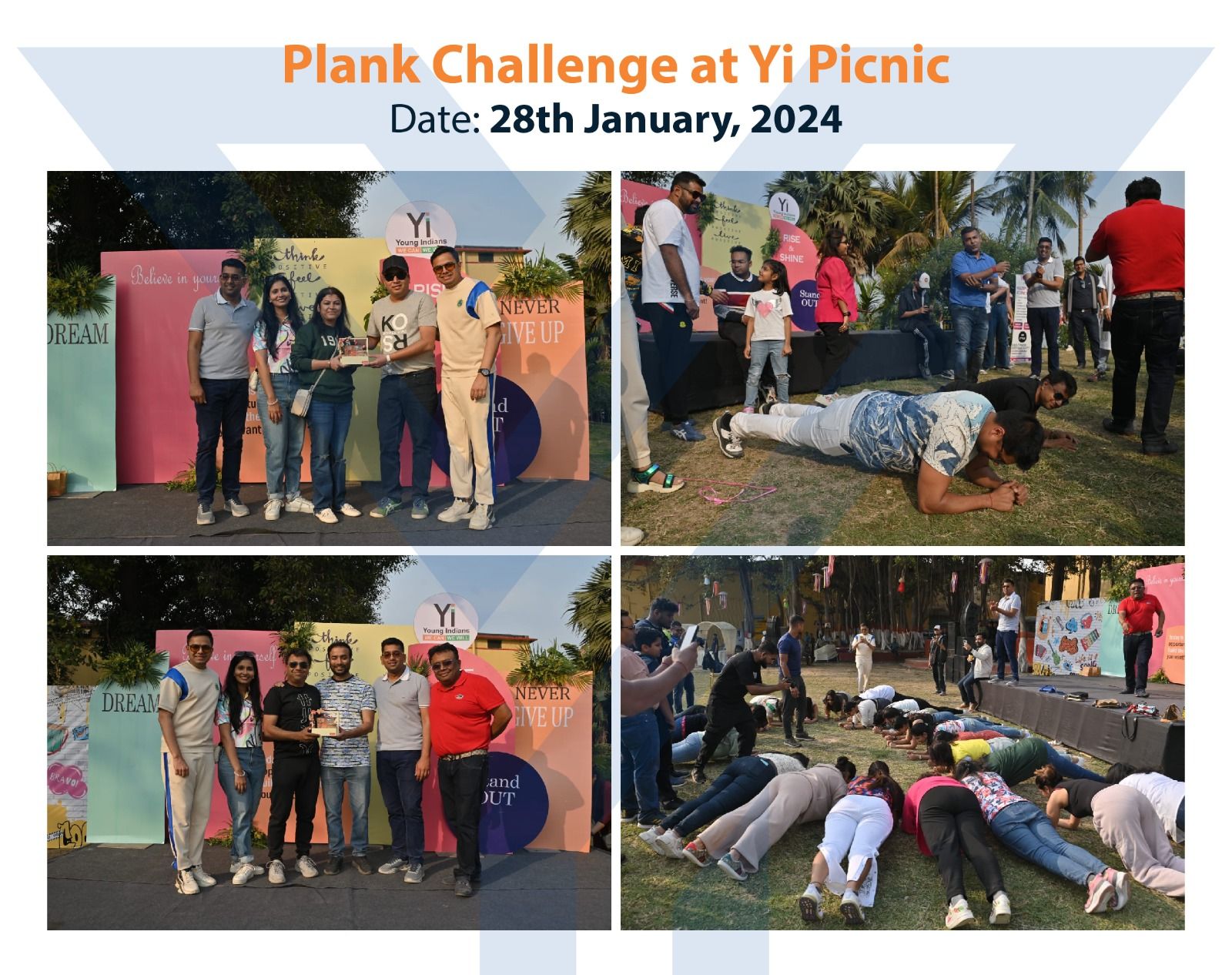 Yi24 | Plank Challenge by Health Team - Yi Picnic