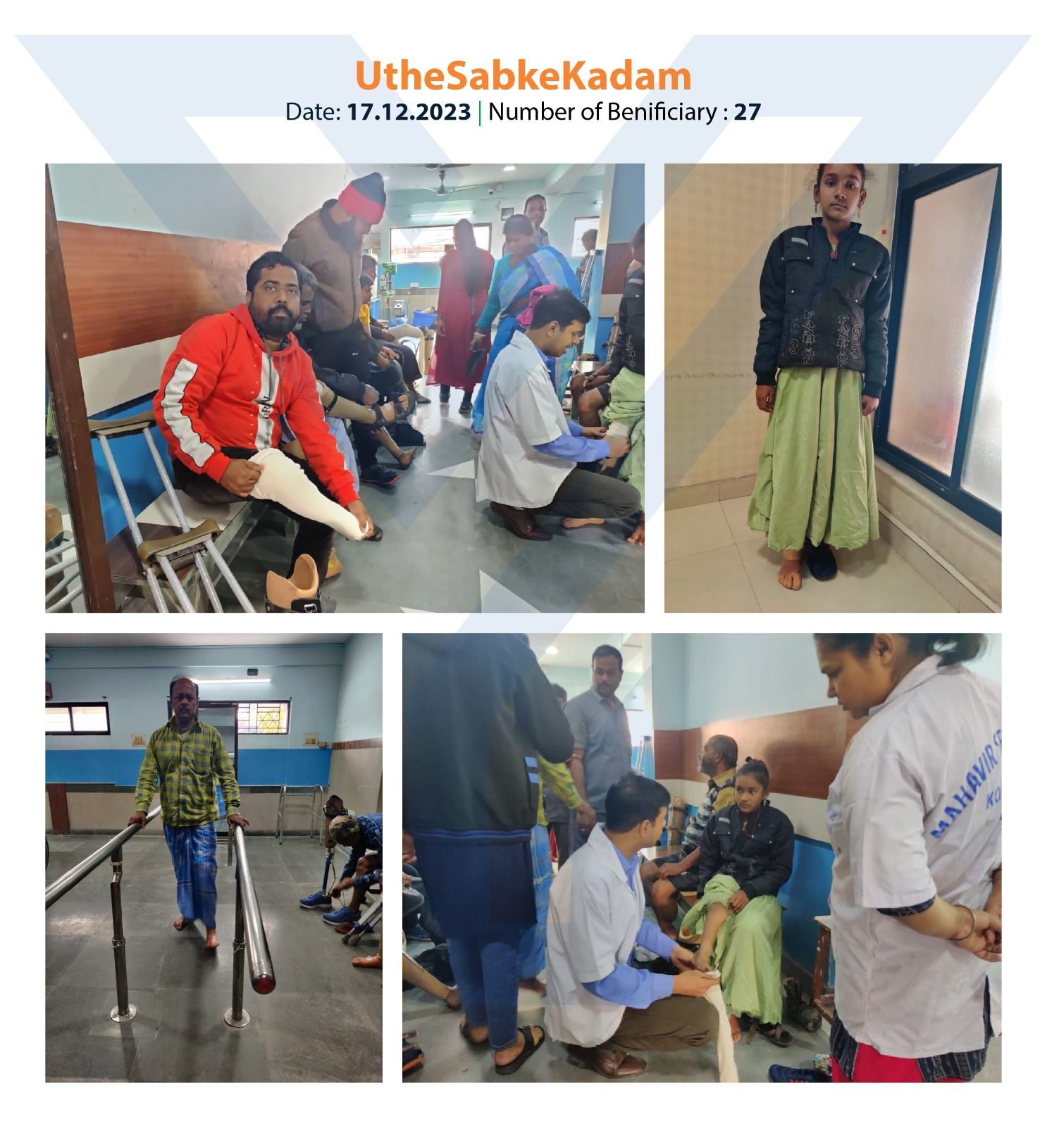 Yi Kolkata Accessibility Team in association with Mahabir Seva Sadan