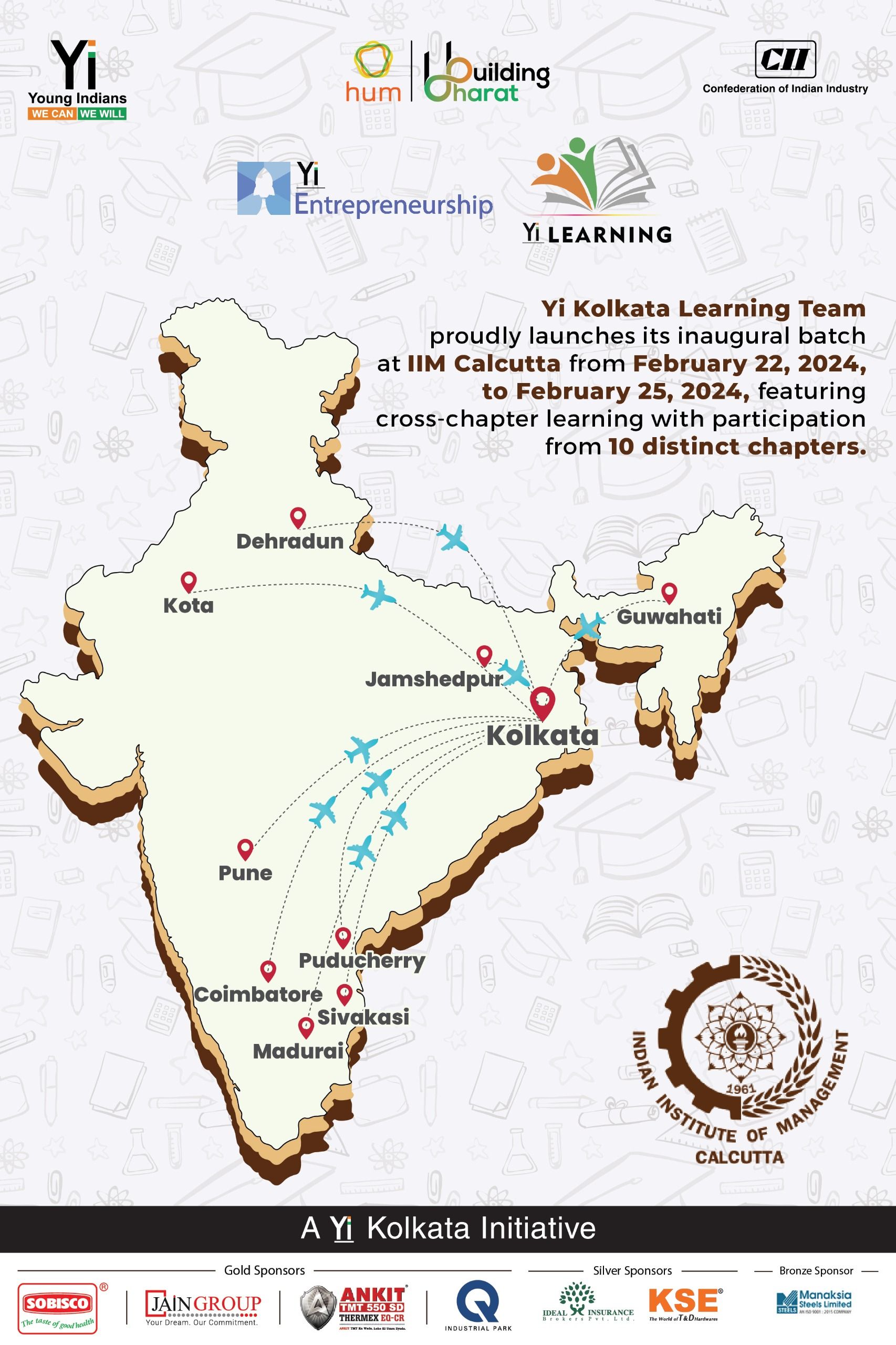 Yi24 | Learning  and Entrepreneurship : IIM Calcutta Course Cross Chapter  