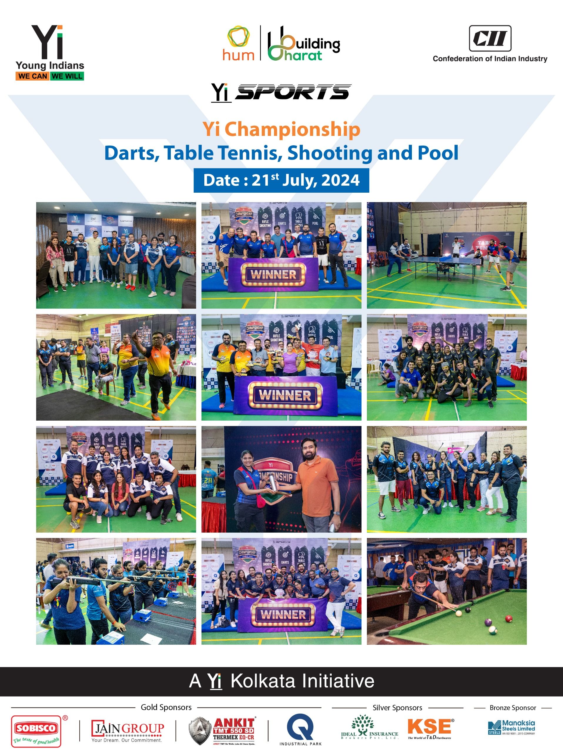 Yi24 | Yi Championship - Darts, Table Tennis, Shooting and Pool