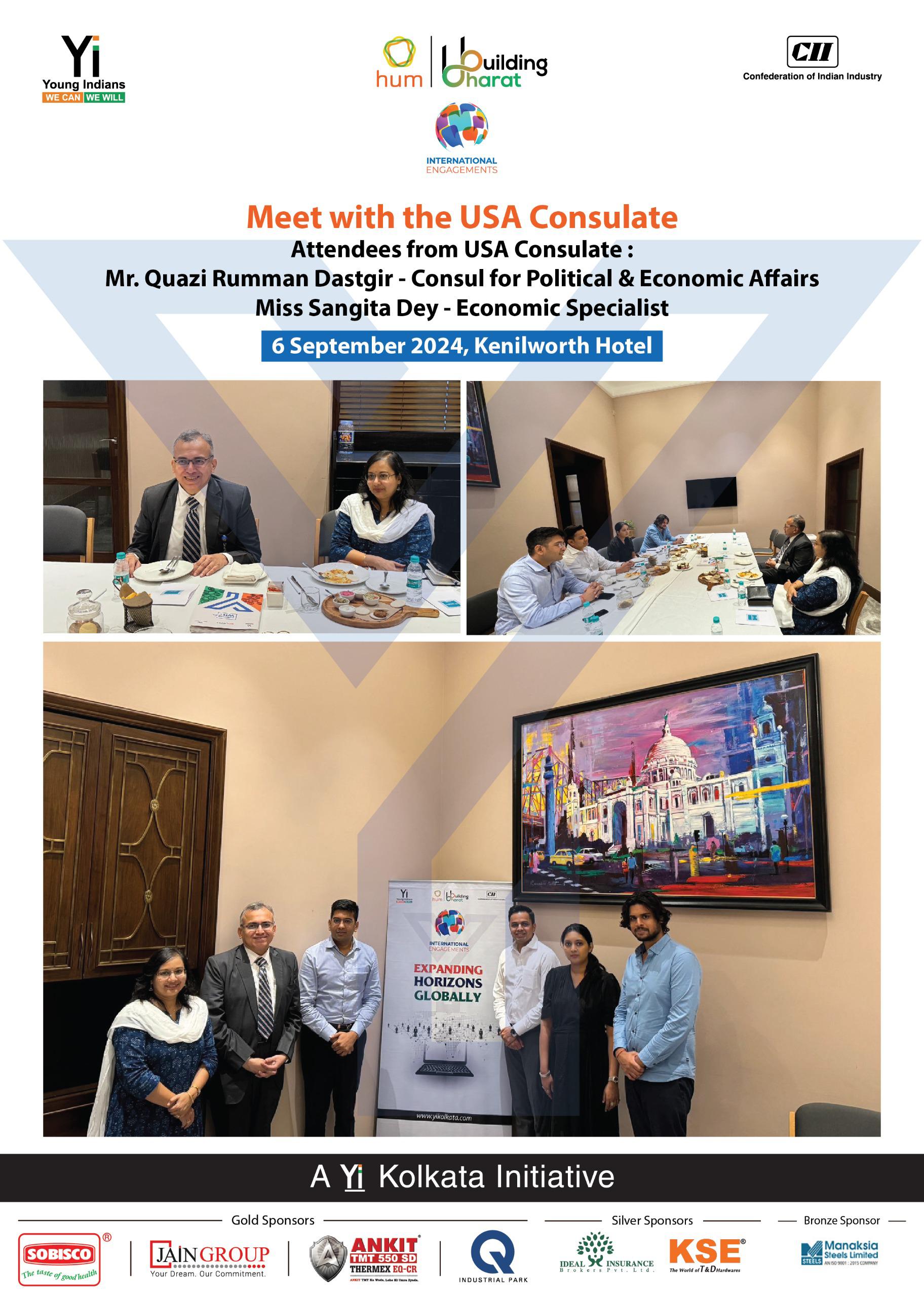 Yi24 | Meet with the USA Consulate