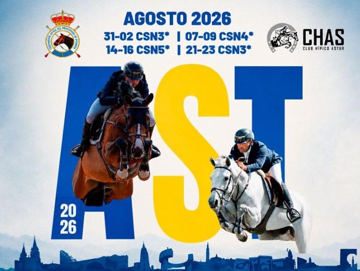 Concursos Nacionales de saltos 2026 en el CHAS