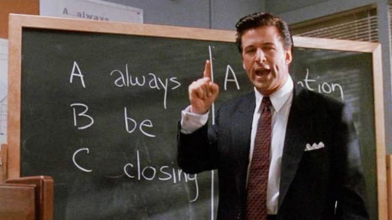 Teacher speaking in class