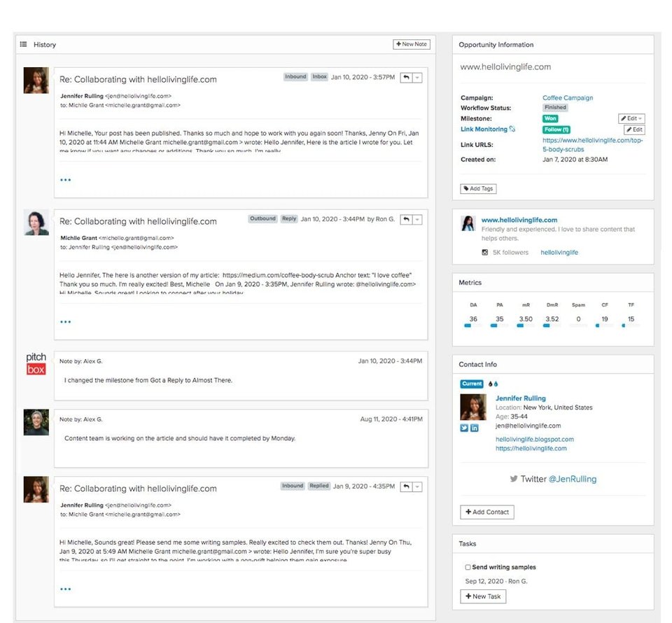 Link Partner CRM