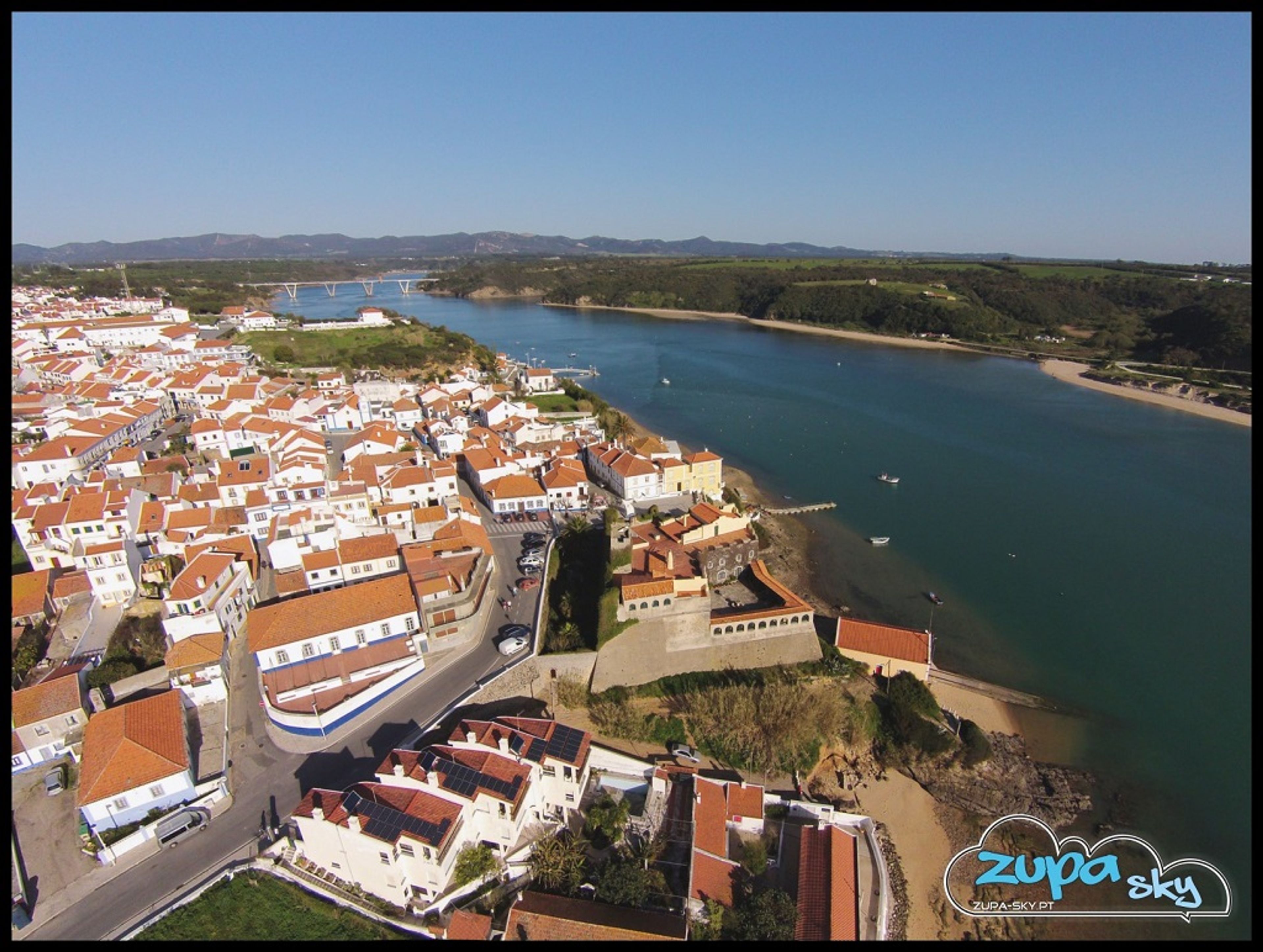 Fotografia Aérea: Outra Perspectiva de Vila Nova de Milfontes