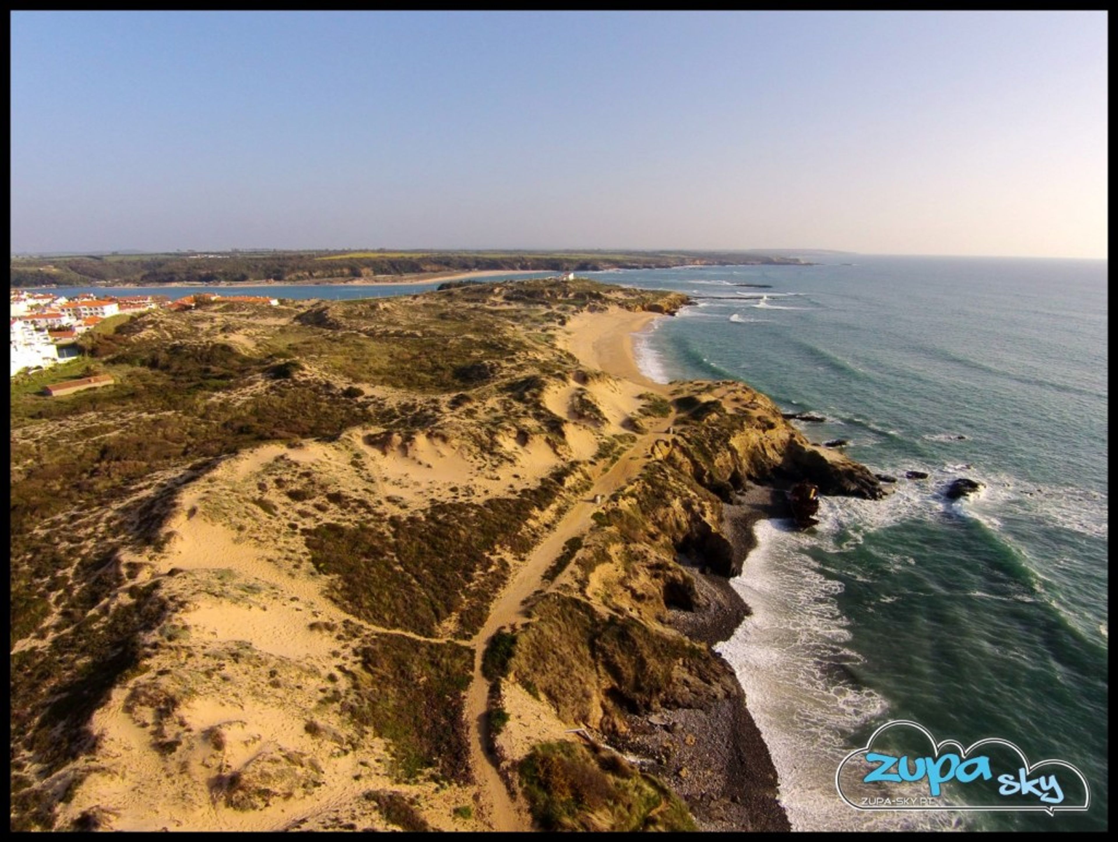 Fotografia Aérea: Costa de Vila Nova de Milfontes