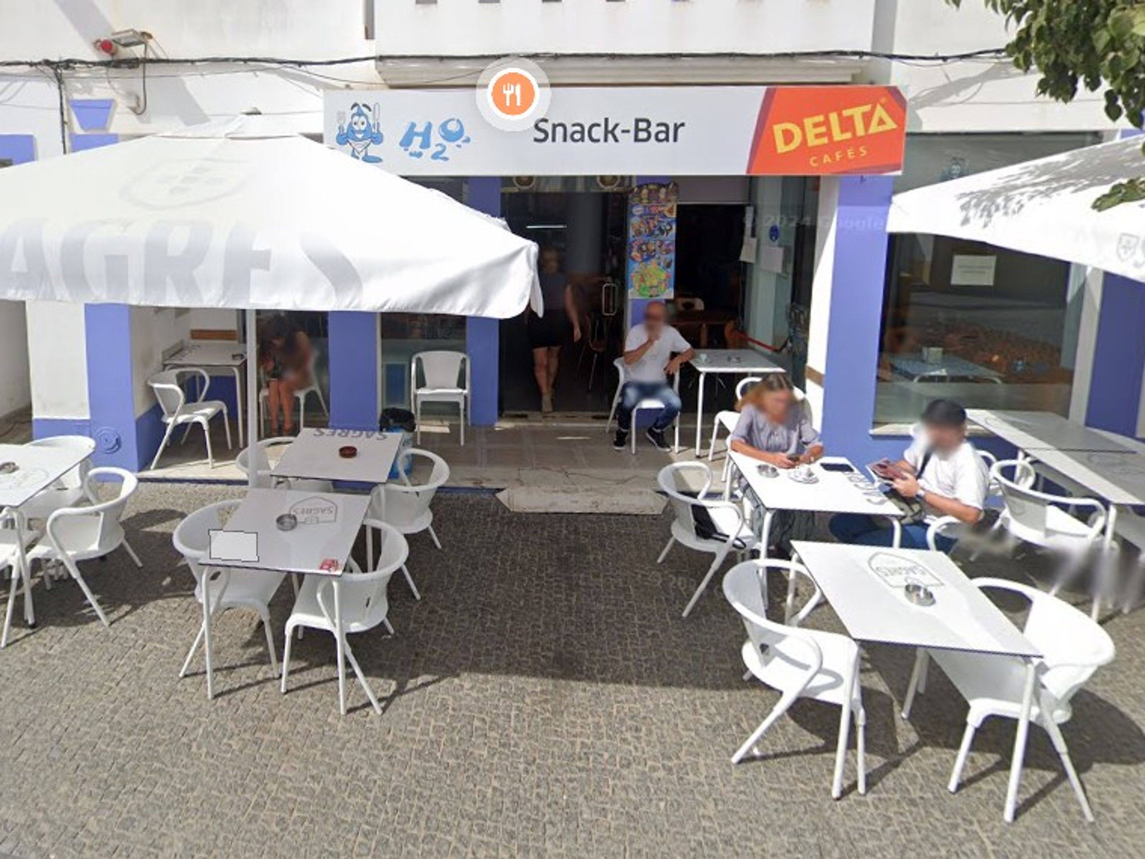 Snack-Bar H2O em Vila Nova de Milfontes
