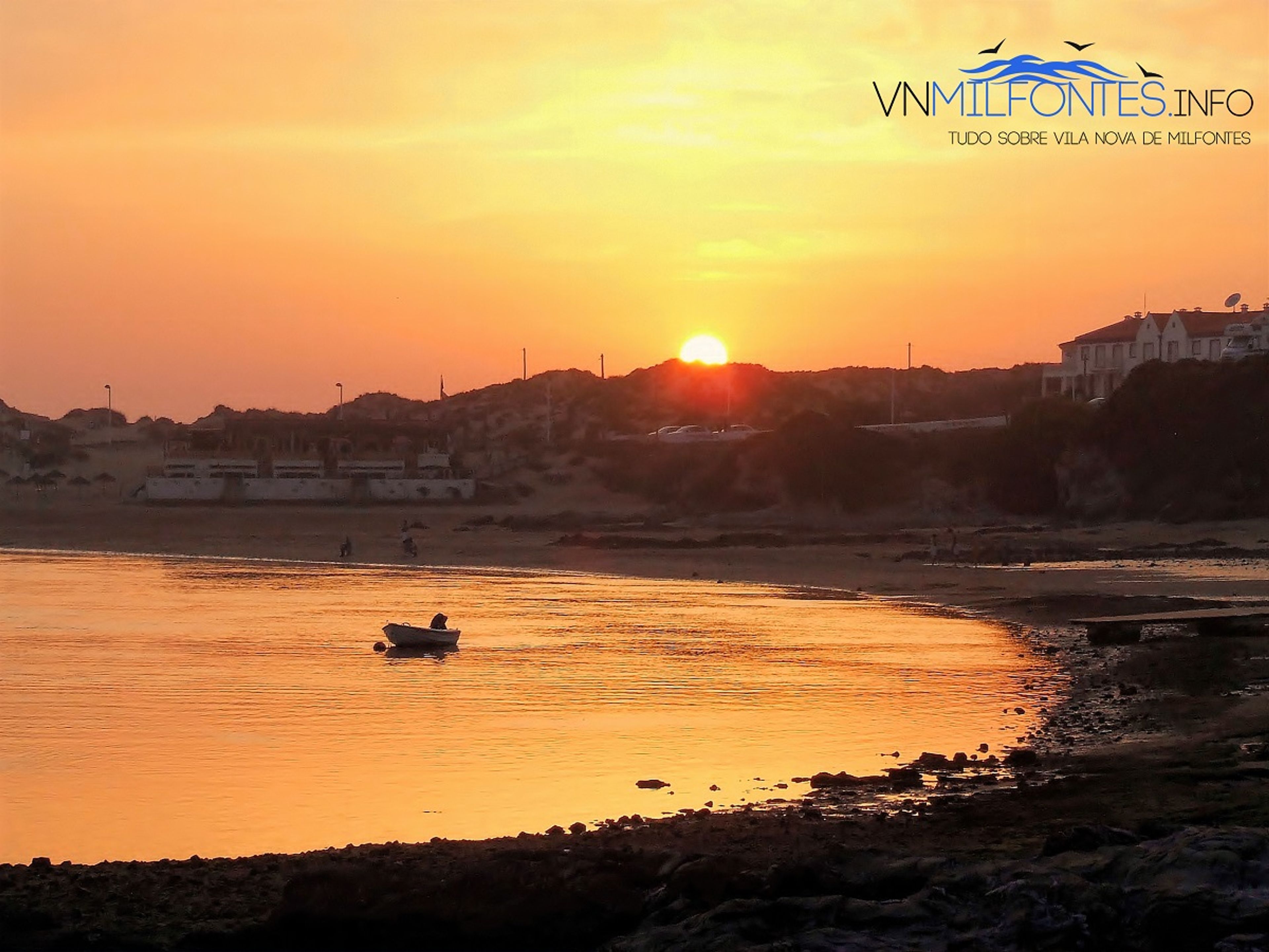Pôr-do-sol na Praia da Franquia