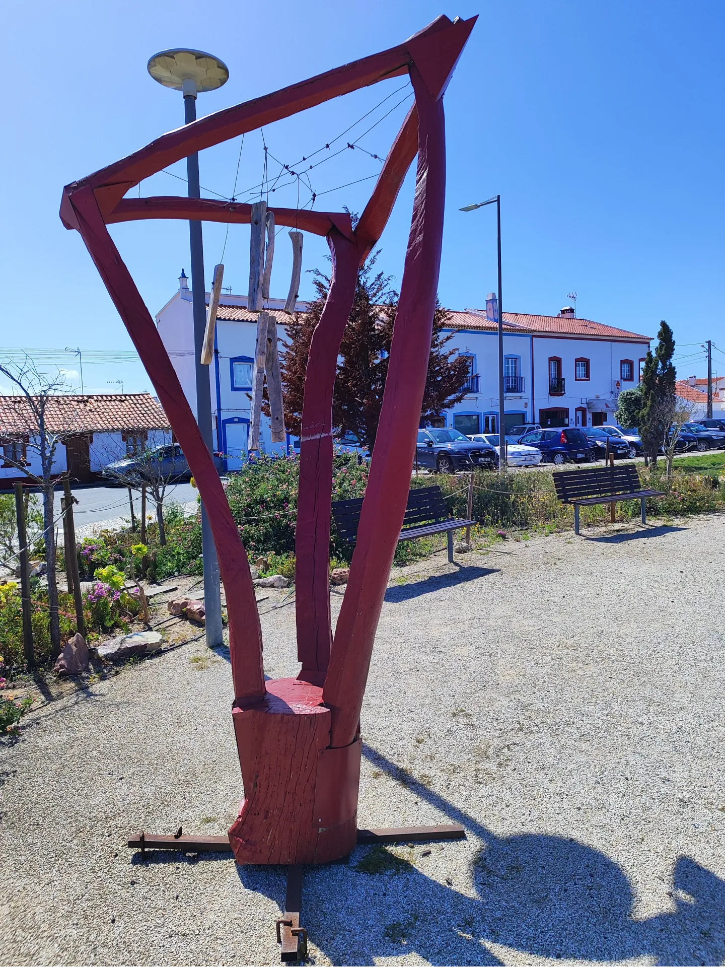 Zona de ocio del Jardín Público de Milfontes