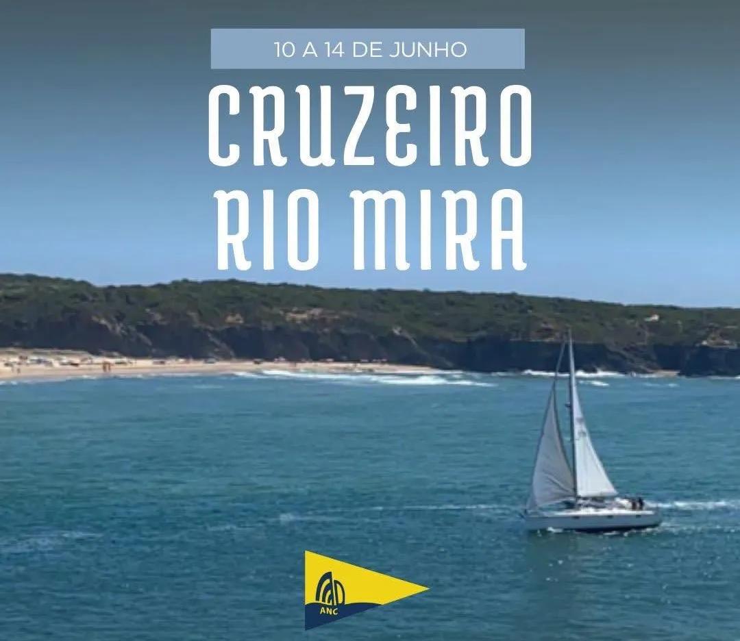 Cartaz do Cruzeiro ao Rio Mira 2026