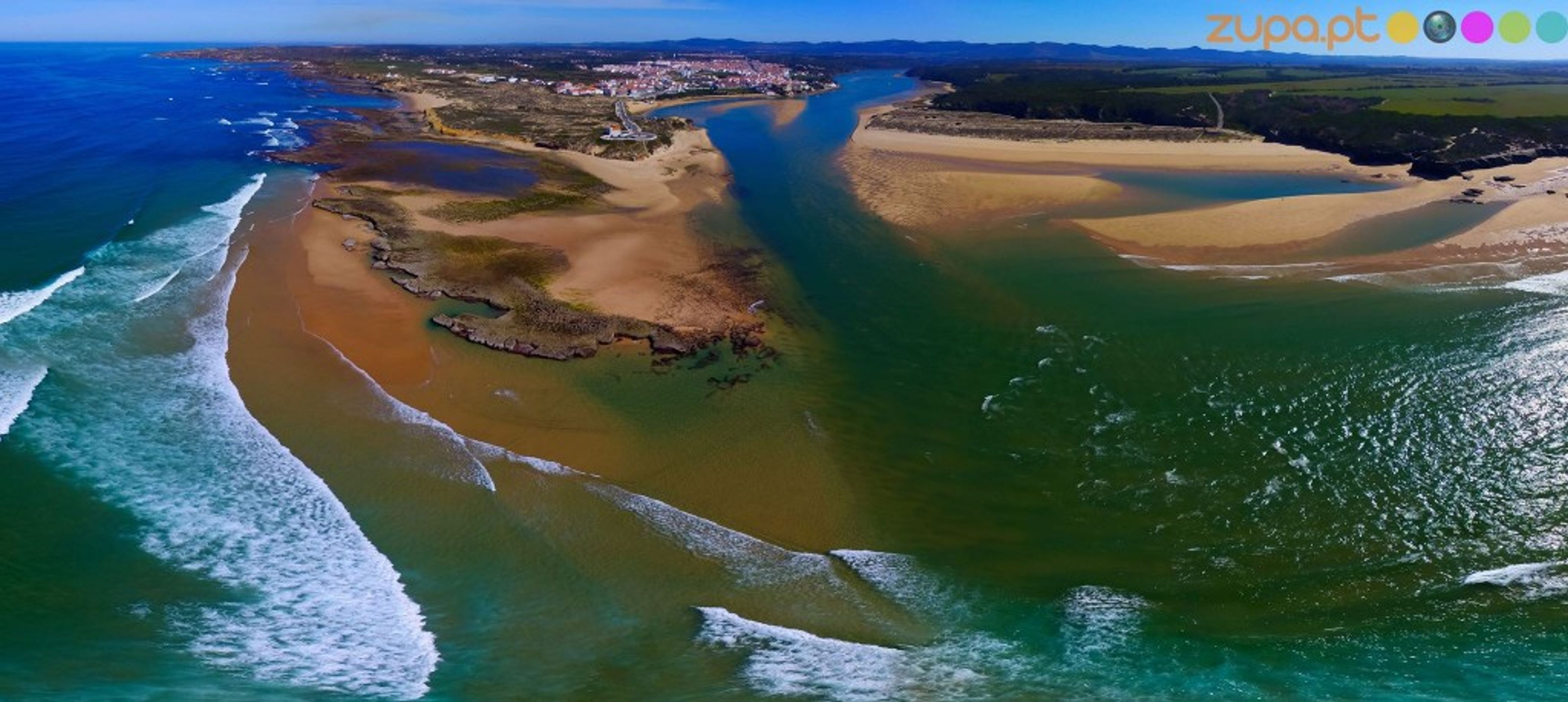 Nunca Viu Uma Fotografia de Milfontes Como Esta