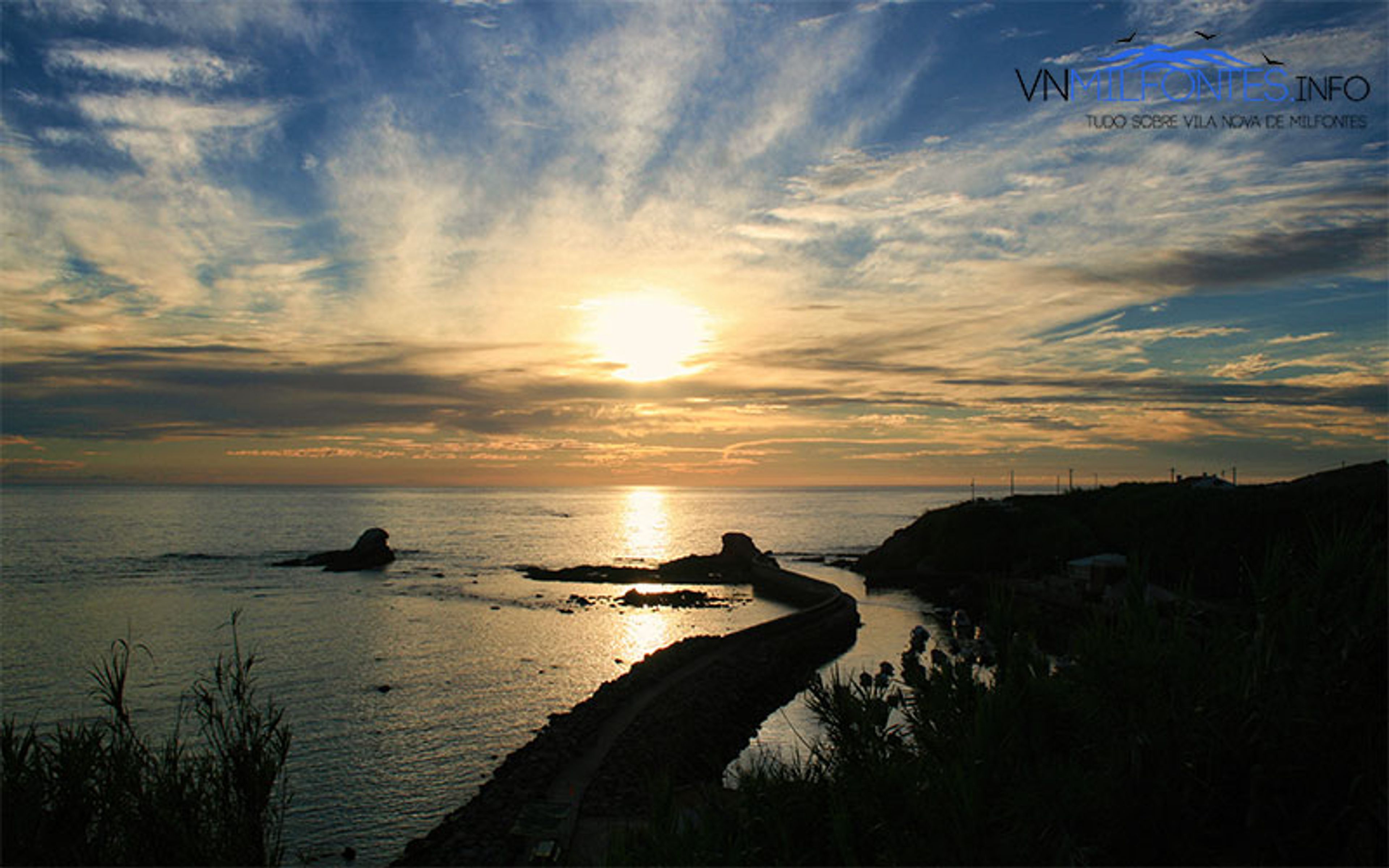 O Magnífico Pôr-do-sol No Canal